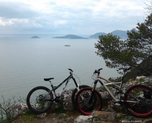 biciclette sul Caprione